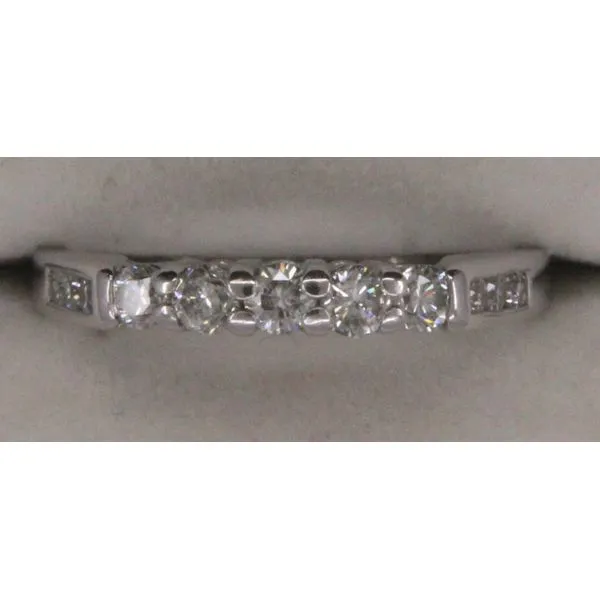 Diamond Anniversary Band, Round, 14 Karat, White similar item image