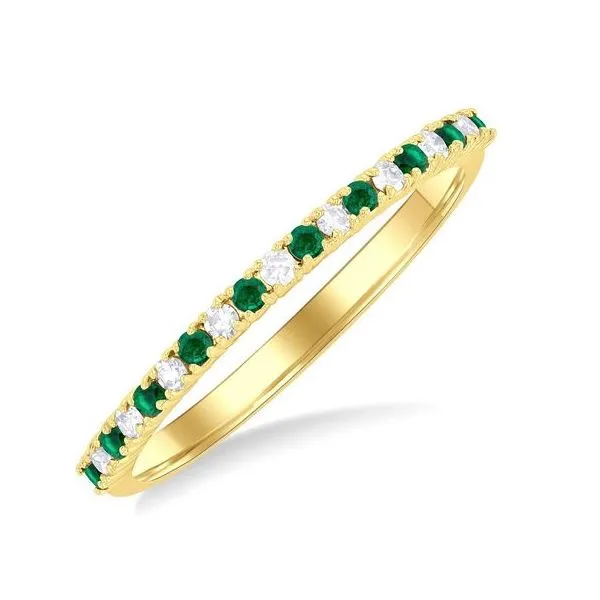 Diamond Anniversary Band, Round, 0.1 Ct., 10 Karat, Yellow similar item image
