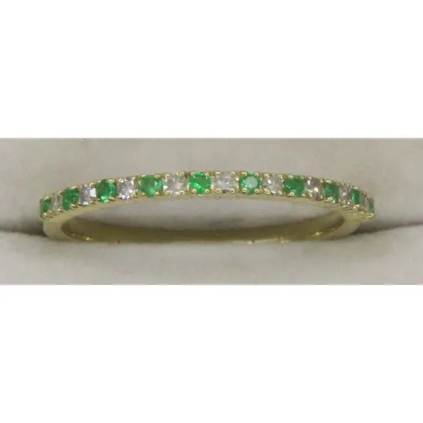 Diamond Anniversary Band, Round, 0.1 Ct., 10 Karat, Yellow similar item image