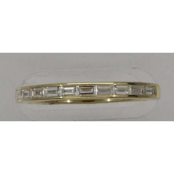 Diamond Anniversary Band, Round, 0.35 Ct., 14 Karat, Yellow Chandlee Jewelers Athens, GA