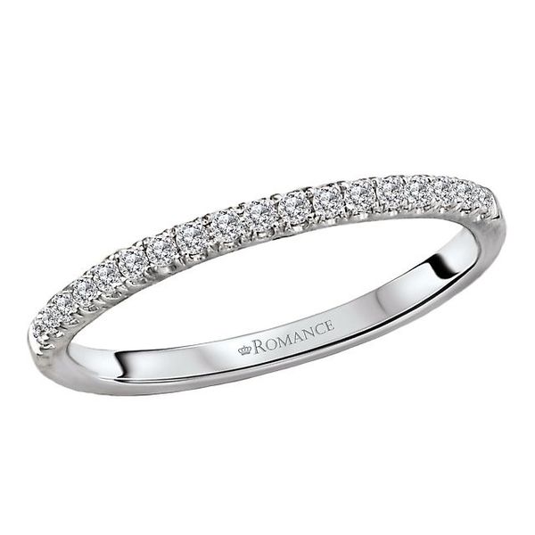 Diamond Anniversary Band, Round, 14 Karat, White Chandlee Jewelers Athens, GA