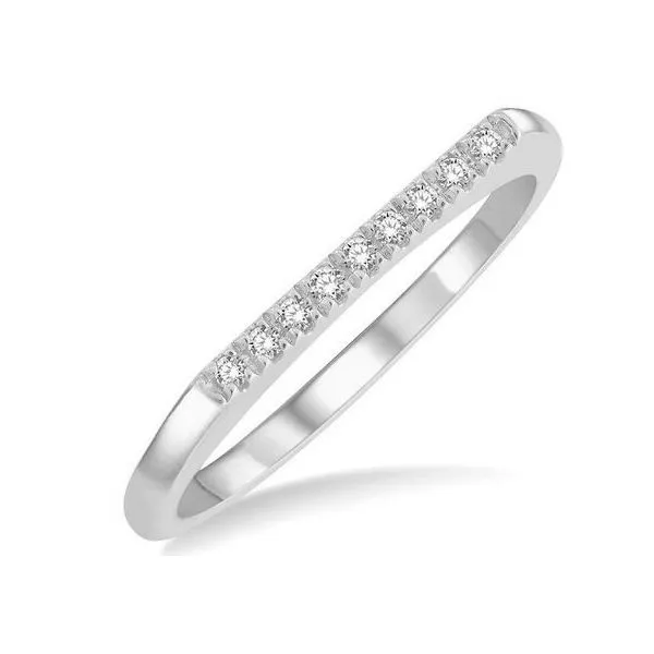 Diamond Anniversary Band, Round, 0.07 Ct., 10 Karat, White similar item image