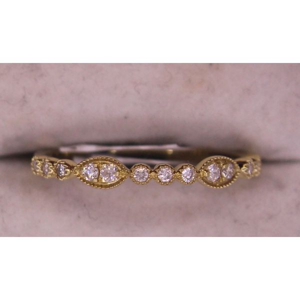 Diamond Fashion Ring, Antique, 0.15 Ct., Yellow Chandlee Jewelers Athens, GA