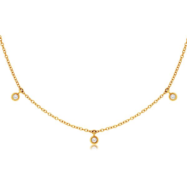 Diamond Pendant, Other, 0.14 Ct., 14 Karat, Yellow Chandlee Jewelers Athens, GA