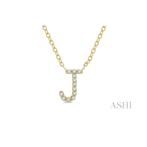 Diamond Pendant, Letter, 10 Karat, Chandlee Jewelers Athens, GA