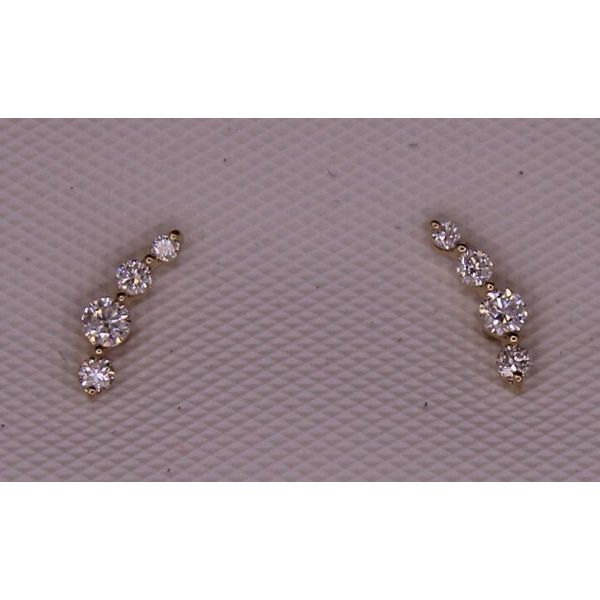 Diamond Earring Stud Chandlee Jewelers Athens, GA