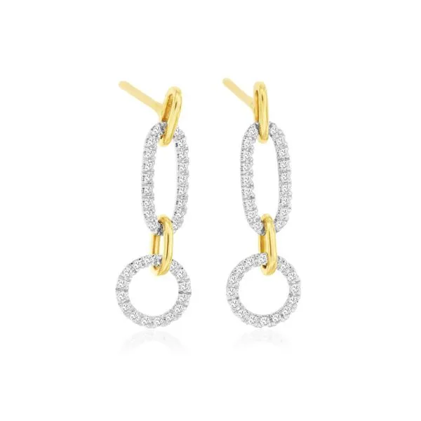 Diamond Earring Hoop Chandlee Jewelers Athens, GA
