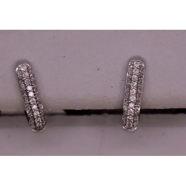 Diamond Earring Hoop