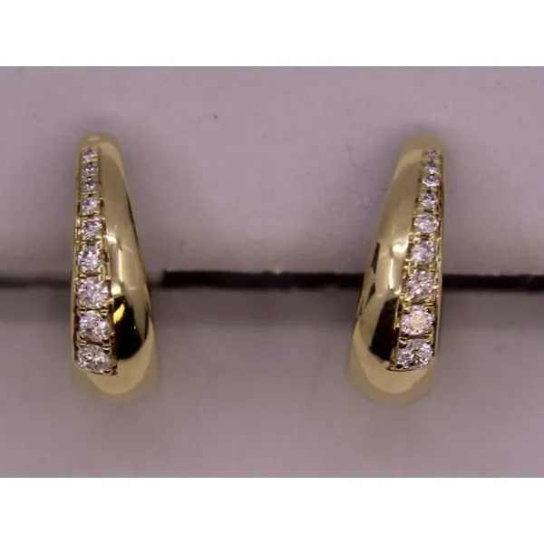 Diamond Earring Hoop