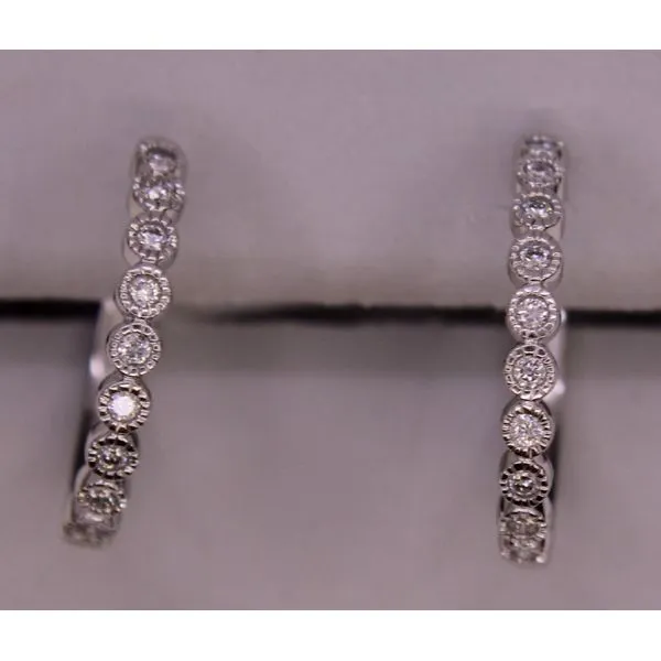 Diamond Earring Hoop