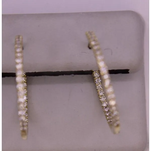 Diamond Earring Hoop