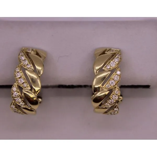 Diamond Earring Hoop