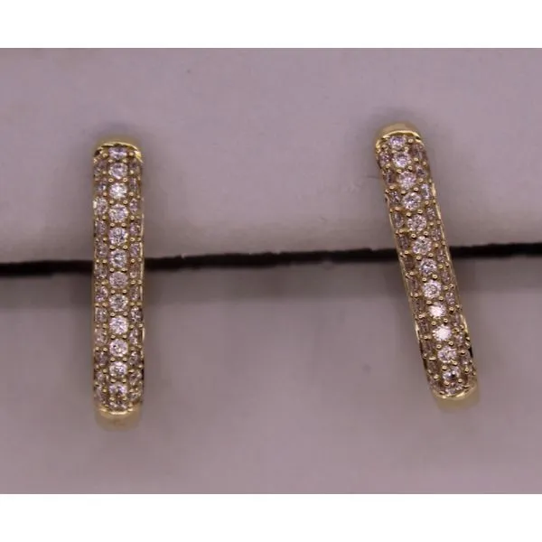 Diamond Earring Hoop