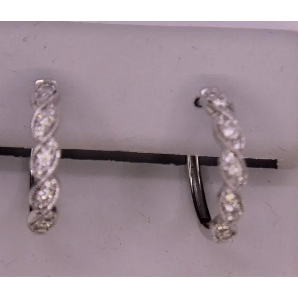 Diamond Earring Hoop