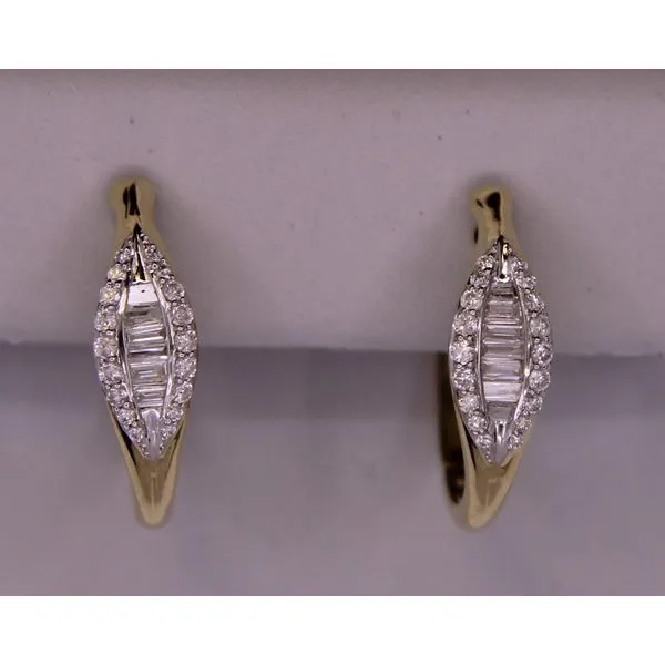 Diamond Earring Hoop