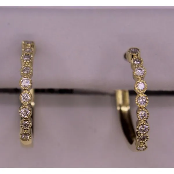 Diamond Earring Hoop