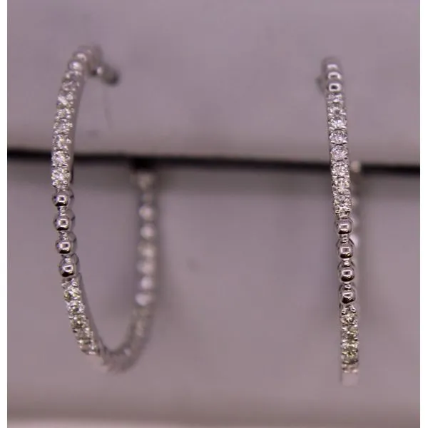 Diamond Earring Hoop