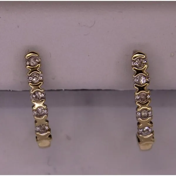Diamond Earring Hoop
