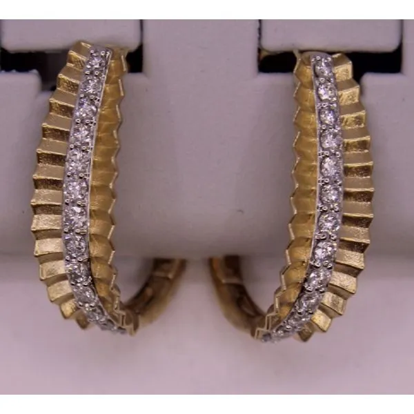Diamond Earring Hoop Chandlee Jewelers Athens, GA