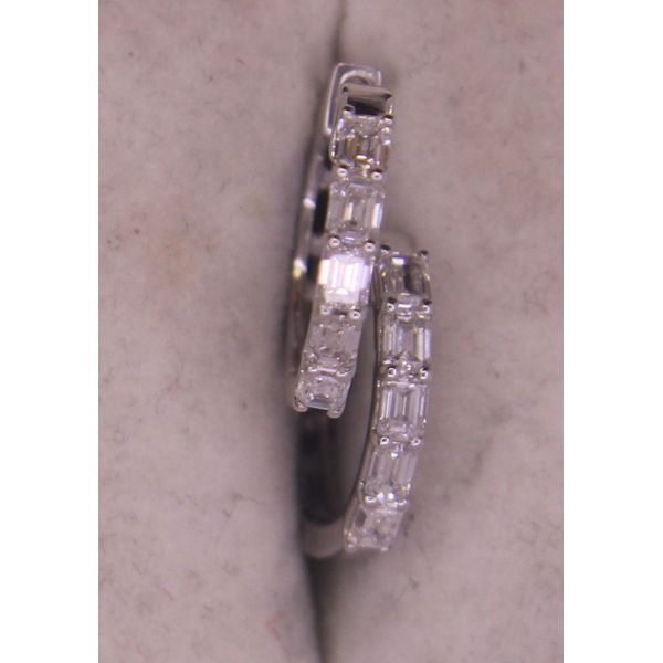 Diamond Earring Hoop Chandlee Jewelers Athens, GA