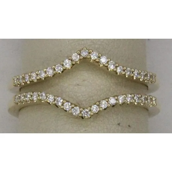 Diamond Anniversary Band, Round, 0.2 Ct., 14 Karat, Yellow Chandlee Jewelers Athens, GA