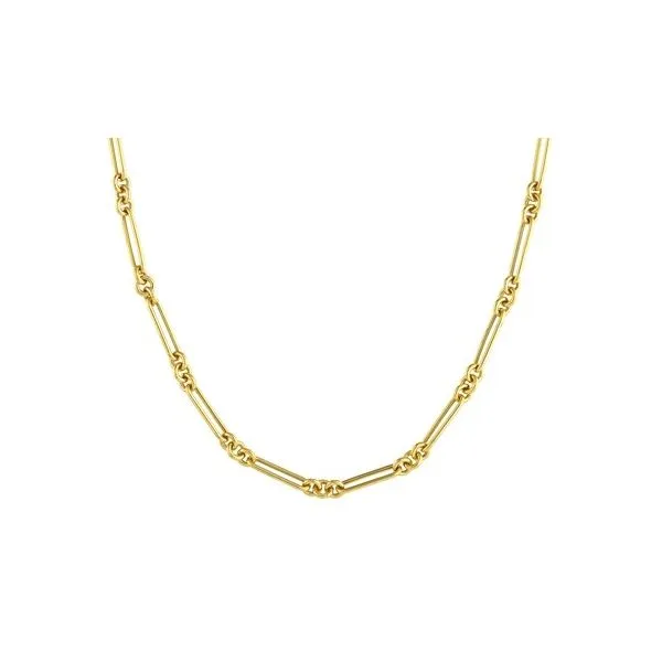 Gold Neck Chain, Paperclip, 20 Inch, 14 Karat, Yellow similar item image