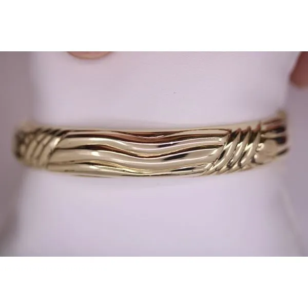 Gold Bangle Bracelet