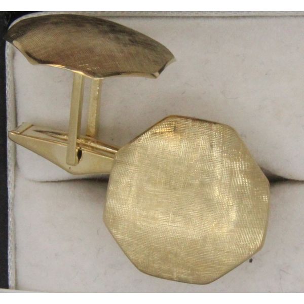 Gold Charm, Octagon, 14 Karat, Yellow Chandlee Jewelers Athens, GA
