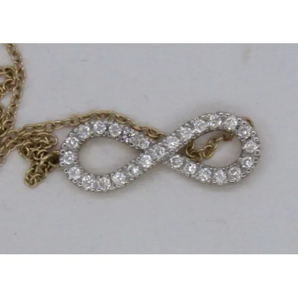 Gold Cross, infinty/cross, 14 Karat, Yellow