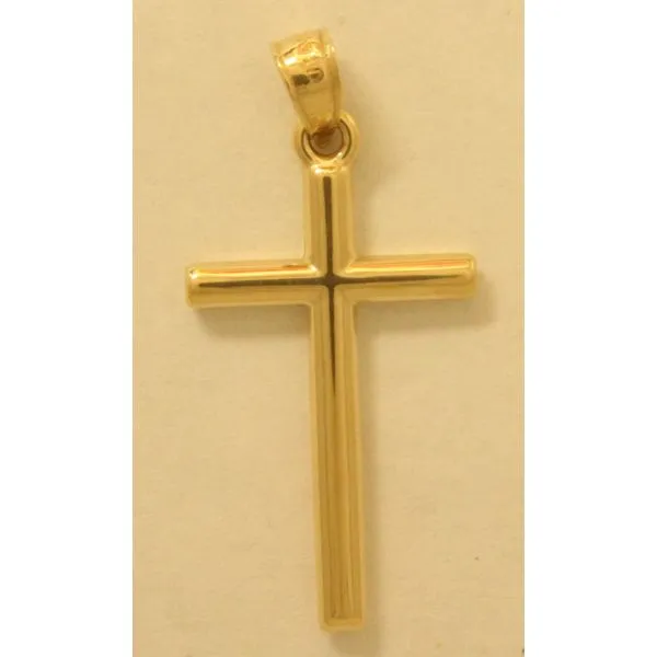Gold Cross, Cross, 14 Karat, Yellow