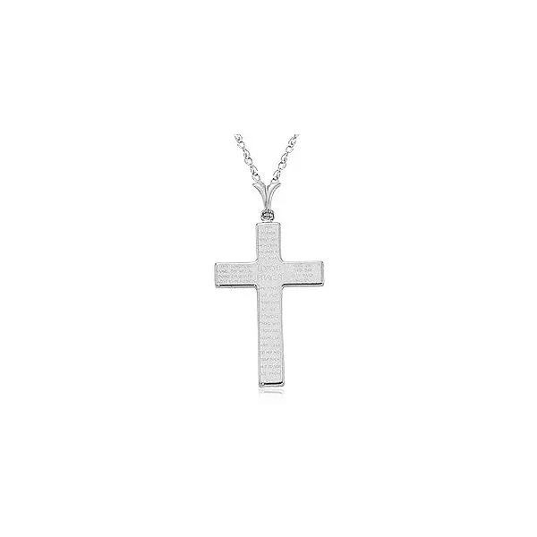 Gold Cross, Cross, 14, White