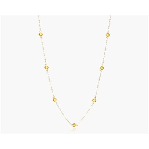 Gemstone Necklace, , 14 Karat , White Chandlee Jewelers Athens, GA