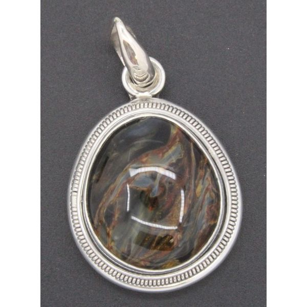 Gemstone Pendant, OTHER Sterling Silver , White Chandlee Jewelers Athens, GA