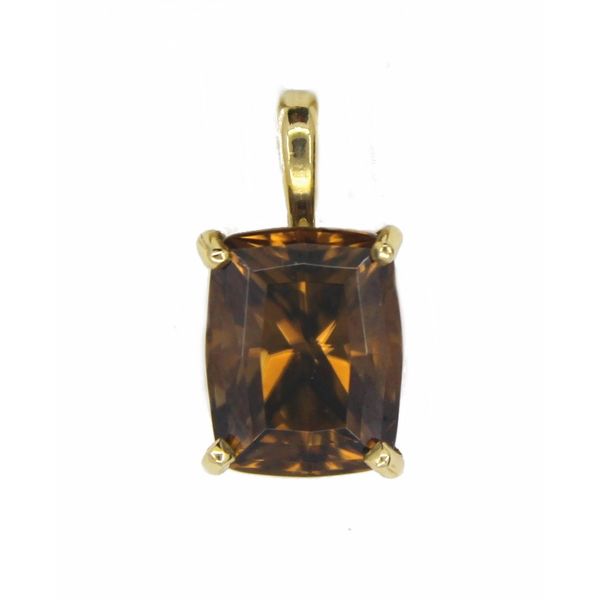 Gemstone Pendant, OTHER 14 Karat , Yellow Chandlee Jewelers Athens, GA