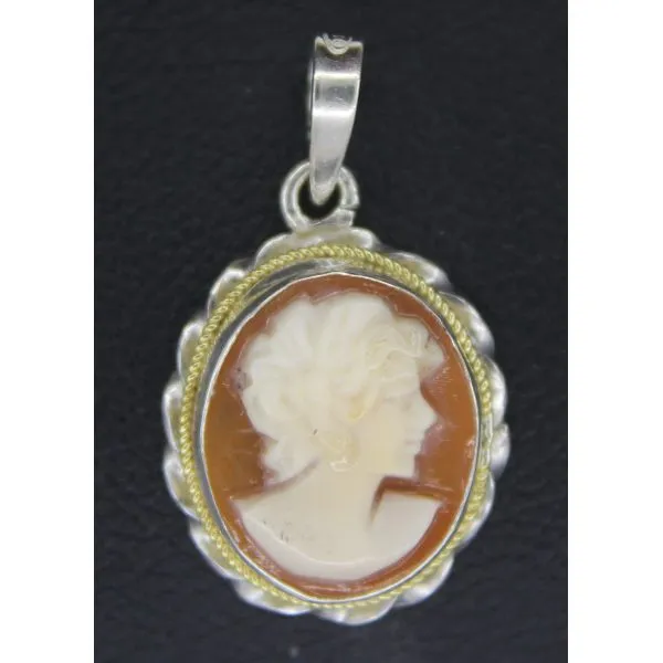 Gemstone Pendant, SS , White Chandlee Jewelers Athens, GA