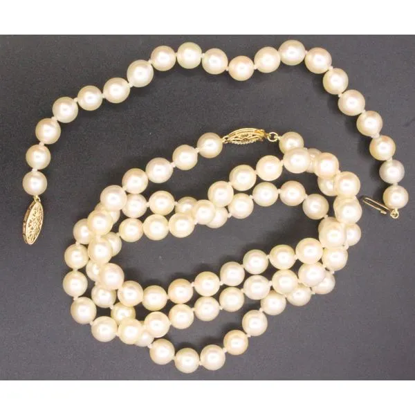 Pearl Strand, Freshwater, 22 Inch, Round