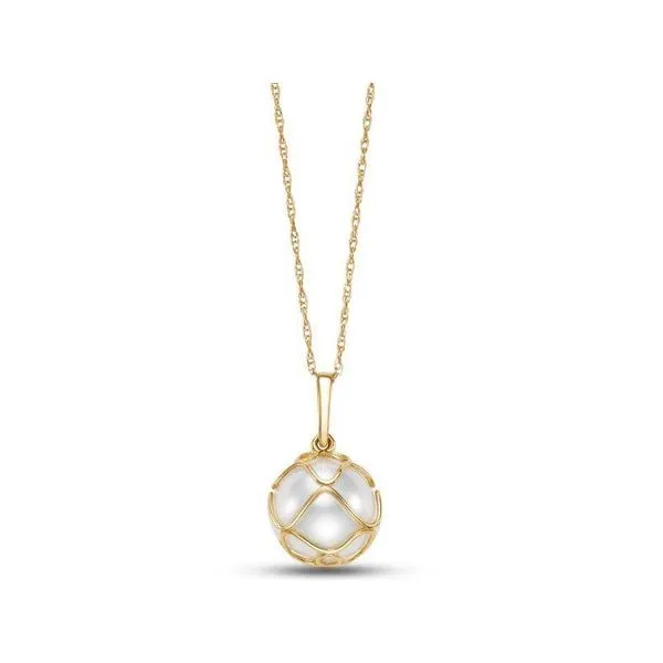 Pearl Pendant, Rope, Round, FW, 14 Karat , Yellow Chandlee Jewelers Athens, GA