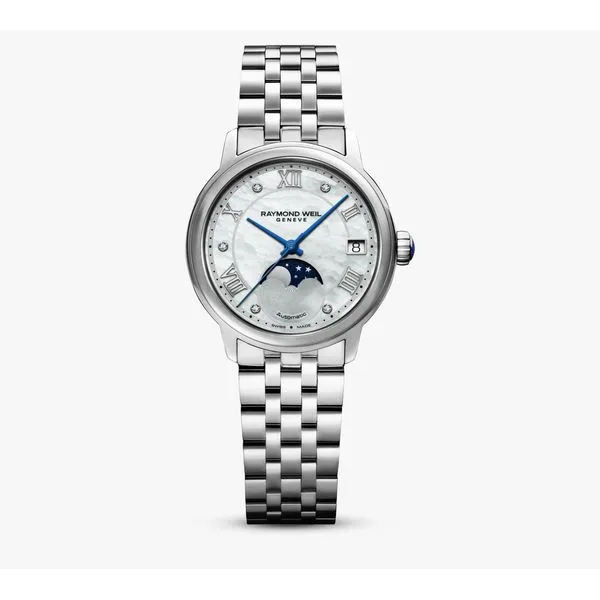 Raymond Weil, Ladies, 2139-ST-00965, Maestro, Sapphire Crystal, Quartz, Chandlee Jewelers Athens, GA