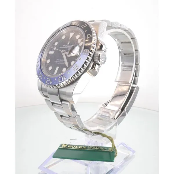 Rolex, Mens, GMT Master II, 40mm, Batman,116710 BLNR , StainlessSteel, Automatic, 40 mm Image 2 Chandlee Jewelers Athens, GA