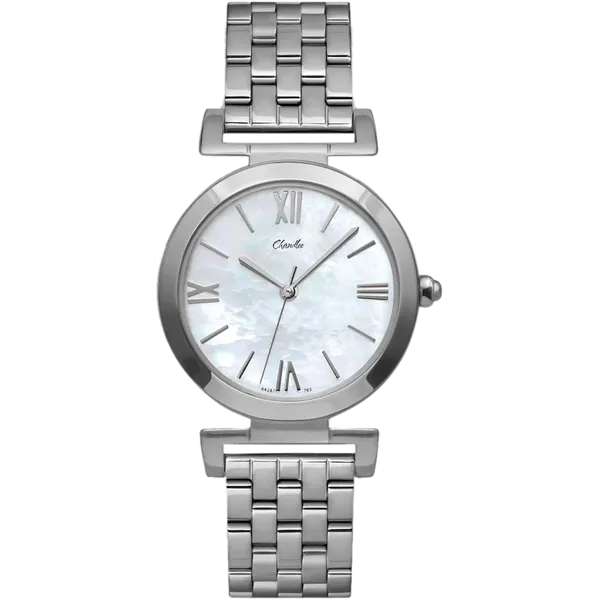 Chandlee Watch, Ladies, A4287W/B-LIT, StainlessSteel Quartz, 30.2 MM, Chandlee Jewelers Athens, GA