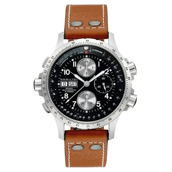 Hamilton, Mens, H77616533, StainlessSteel, Automatic, 44 mm Chandlee Jewelers Athens, GA