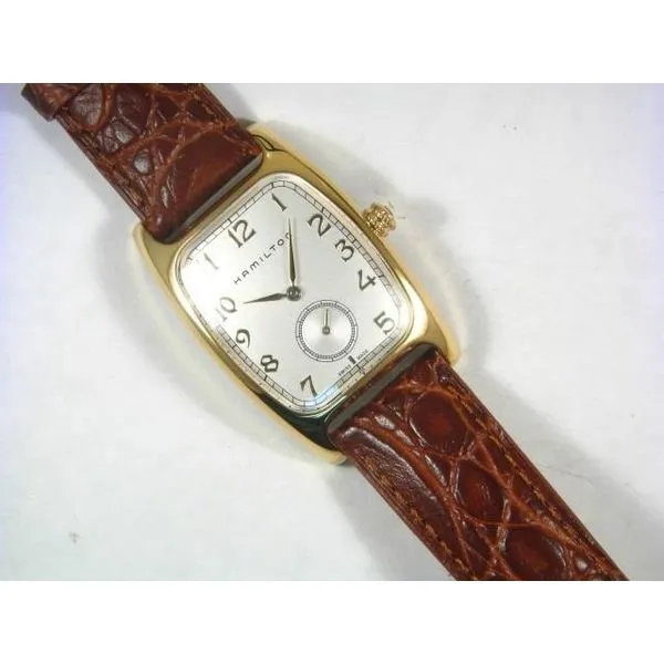 Hamilton, Mens, H13431553, SSteel Gold Tone, Quartz,