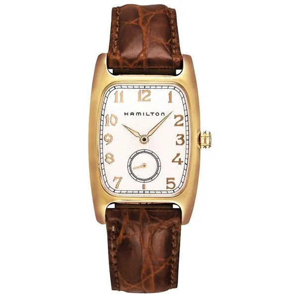 Hamilton, Mens, H13431553, SSteel Gold Tone, Quartz,
