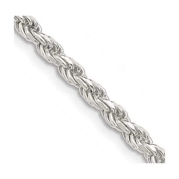 Sterling Silver Chain, Oval Link , 24 ,