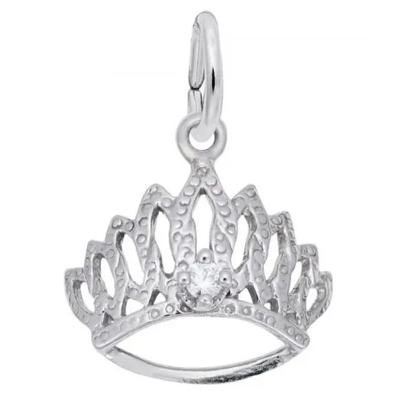 Sterling Silver Charms/ Pendants, tiara similar item image