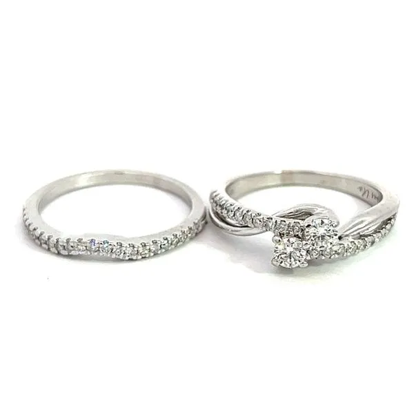 14KW Set Of 2 Nutural Diamond Rings Image 2 Charles Frederick Jewelers Chelmsford, MA