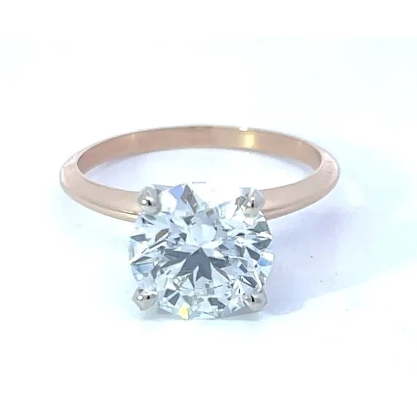 3.10 Carat Certified Lab Grown Diamond Engagement Ring14k...