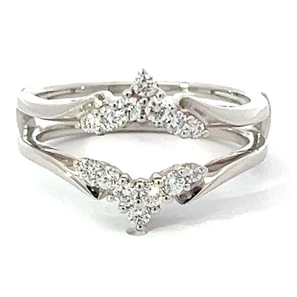 14KW .26ctw Natural Diamond Insert Band