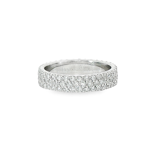 1.28ctw Diamond Eternity Ring Charles Frederick Jewelers Chelmsford, MA