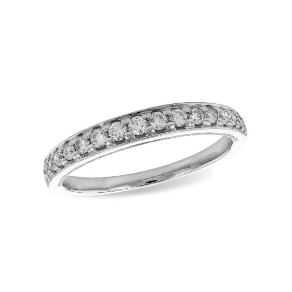 14KW 0.32ctw Diamond Wedding Band Charles Frederick Jewelers Chelmsford, MA